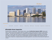 Tablet Screenshot of homeinspection-tampa.com